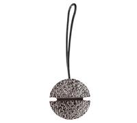 Luance Embrasse aimantée résine Art déco PM Graphite