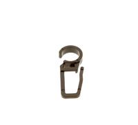 Luance - Lot d agrafes plastiques marron