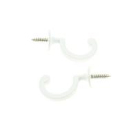 Luance - Lot de 2 gonds crosse pm blanc