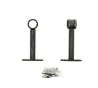 Luance - Lot de 2 supports simple noir