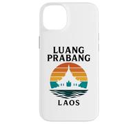 Luang Prabang Laos Temple Vintage Voyage Mékong Asie Coque pour iPhone 14 Plus