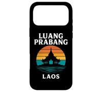 Luang Prabang Laos Temple Vintage Voyage Mékong Asie Coque pour iPhone 17 Pro Max