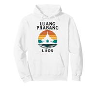 Luang Prabang Laos Temple Vintage Voyage Mékong Asie Sweat à Capuche