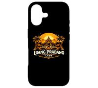 Luang Prabang Temple du Coucher de Soleil au Laos Design Voyage Coque pour iPhone 17