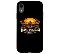 Luang Prabang Temple du Coucher de Soleil au Laos Design Voyage Coque pour iPhone XR