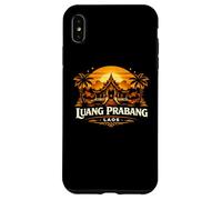 Luang Prabang Temple du Coucher de Soleil au Laos Design Voyage Coque pour iPhone XS Max
