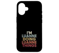 Luanne Name Luanne Personalized Name First Given Coque pour iPhone 16