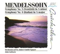 Lubbock - MendelssohnSymphonies 3&4 [Import]