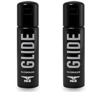 Lube- Mister B GLIDE 100 ml Lubricant à base de silicone (Lot de 2)