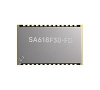 Lubeby Smart SA618F30-FD Lot de 2 modules de transmission de données sans fil Full Duplex Prend en charge la transmission simultanée à 8 voies 433 MHz