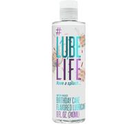 LUBELIFE Water-Based Birthday Cake Flavored Lubricant, Personal Lube for Men, Women and Couples, Made Without Added Sugar, 8 Fl Oz