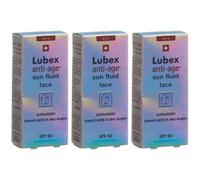 LUBEX Anti-âge® Sun fluid Solution(S) 3x30 ml
