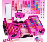 Lubibi Malette Maquillage Jouet pour Enfant, Non Toxique Lavable Coffret, Cadeau de Noël Anniversaire Halloween pour Fille 3-10 Ans
