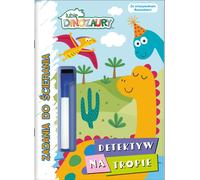 Lubiê Dinozaury Zadania do œcierania Detektyw na tropie Edition collective (Buch auf Polnisch)