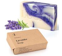 lubiu Savon Lavande 100g - Doux Savon Solide Corps Visage et Main - Artisanal & Naturel Gel Douche Solide - Savonnettes Parfumées - Savonnette - Savons - Soap