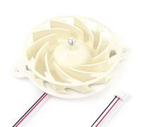 LUBIYACK DA31-00342A Ensemble moteur de ventilateur à condensateur compatible avec réfrigérateurs congélateur Samsung, remplace EAP12590899 4982090 ARES2130RA AP6803165 PS12590899 (12 V CC 0,35 A)