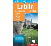Lublin PLUS 5 1:20000- carte routière plastique