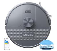 Lubluelu Aspirateur robot avec balai, aspirateur robotique 5500 Pa amélioré avec navigation Lidar, 5 cartes, zones interdites intelligentes, WiFi/application/Alexa, aspirateur robot 3 en 1 pour poils