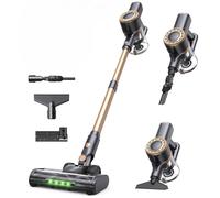 Lubluelu Aspirateur sans Fil Léger, Aspirateur Silencieux et Autoportant avec Affichage LED pour Poils d’Animaux, Tapis, Sols Durs et Voiture