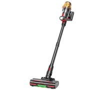 Lubluelu G11 Aspirateur balai sans fil avec puissance d’aspiration 45kPa avec brosse anti enchevêtrement, tête LED verte améliorée et 12 accessoires inclus - 43 x 30,2 x 19,5 cm / 3,5 kg