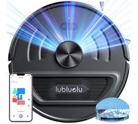 Lubluelu L20 Ultra Robot aspirateur-laveur 3-en-1, aspiration 4000 Pa avec navigation laser, conservation de 5 cartes, silencieux (55 dB), contrôle via application, pour poils d’animaux, tapis et sols