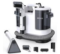Lubluelu Aspirateur laveur, aspirateur eau, nettoyeur de tapis 450 W, 13500 Pa de puissance d’aspiration, nettoyeur pour tissus, détachant, grand réservoir et long câble, pour tapis, canapé et tissus