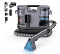 Lubluelu Shampouineuse Canapé Injecteur-Extracteur 600 W, 15 kPa - Nettoyeur Tapis et Moquettes Portable avec Fonction Auto-Nettoyante, Long Tuyau pour Canapés, Tapis et Intérieur de Voiture