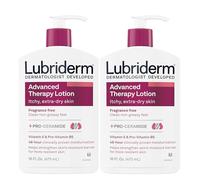 Lubriderm Advanced Therapy Lotion for Extra-Dry Skin, 16-Ounce Pump Bottles by Lubriderm