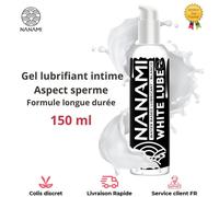 Lubrifiant Sex Vaginal Anal Sexuel Gel Intime a base deau Fraise Sperme Fruit