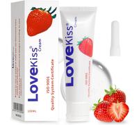 Lubrifiant À La Fraise 100 Ml,Lubrifiant À Base D'eau Au Goût De Fraise,Lubrifiant Naturel Et Végétalien Pour Femmes,Hommes Et Couples