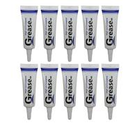 Lubrifiant À La Graisse De Silicone, 10 x 10g Graisse De Robinet En Silicone Étanche, Graisse De Valve De Plombier En Silicone Pour Joints Toriques