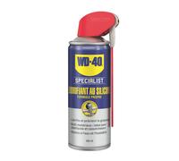 WD-40 Specialist • Lubrifiant Au Silicone • Spray Double Position • Formule Propre • Isolation contre l'humidité • Comptatible tous métaux, plastiques, caoutchoucs et bois • 400Ml