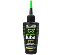 Lubrifiant Chaîne De Vélo C3 Pour Conditions Sèches Et Poussiéreuses - 50 Ml - Lubrifiant Céramique De Qualité Supérieure Avec Colorant Traceur Uv