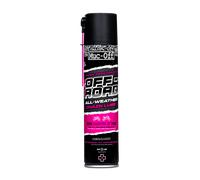 Muc-Off Lubrifiant pour chaîne de Moto Tout-Terrain, 400 ML, lubrifiant pour chaîne de Moto, Cire pour Toutes Les Conditions, Huile de chaîne pour Motocross, MX, Dirt Bike