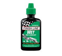 Lubrifiant chaîne vélo Finish Line Wet Vert