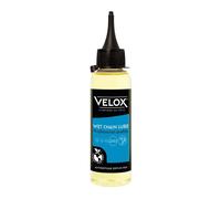 Lubrifiant chaîne vélo Velox Wet Lube Conditiond Humides Blanc