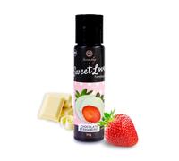 Lubrifiant comestible fraise & chocolat blanc - 60ml