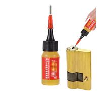Lubrifiant de serrure de porte : huile lubrifiante à cylindre premium, mécanisme de verrouillage fixe | poudre de graphite, traitement de prévention de la rouille, fluide d'entretien de fonctionnement