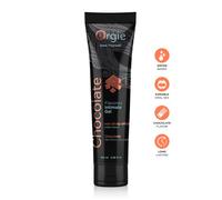 Orgie Lube Tube Chocolat Parfumé Embrassable à Base D'Eau Lubrifiant 100ml/100ml