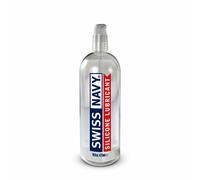 Lubrifiant En Silicone Swiss Navy Premium À Base De Silicone 16 Oz./473Ml