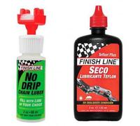 Lubrifiant Finish Line No Drip Chain Combo Vert