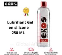 Lubrifiant médical en silicone Eros Silk 250ml