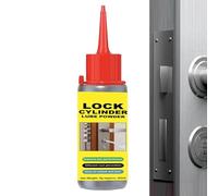 Lubrifiant Graphite Pour Serrures Graisse pulvérulente 60 ml | Lubrifiant serrures Pour la maintenance en cas de bruits anormaux, utilisation pour la maison, le bureau et le trou de