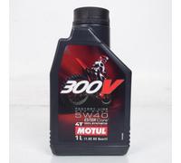 Lubrifiant, Huile Motul 300v 5w40 100% Synthèse Moteur 4t Bidon 1l Moto Neuf