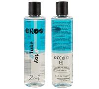 Lubrifiant intime à base d'eau gel sauve préservatif 2 en 1 vaginal anal