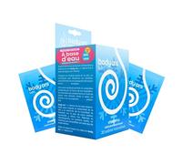 Lubrifiant Intime Base Eau Hydrosoluble Sachets Monodose Incolore Sans Parfum Sans Odeur Sans Huile Ne Tache Pas Facile À Nettoyer Format Portable Packaging Discret (Lot de 20, Effet Rafraîchissant)