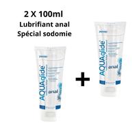 Lubrifiant Intime Gel JOYDIVISION AQUAglide eau homme Femme Couple saveur ana Va