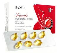 Lubrifiant Intime, Liquibeads Hydratant Vaginal, 7 Perles Inserts pour Confort et Rapports, Renforcement de l'Intimité