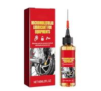 Lubrifiant Micromoléculaire Pour L'équipement - 60 Ml D'huile À Haute Température Anti-rust Pour Chaînes, Serrures, Ventilateurs | Huile De Lubrification De Petite Taille Pour Charnières De Porte Auto