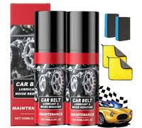 Lubrifiant multi-usages pour courroies de voiture et spray anti-bruit, spray d'entretien pour courroies automobiles, spry silencieux pour courries de moteur (2 pièces)